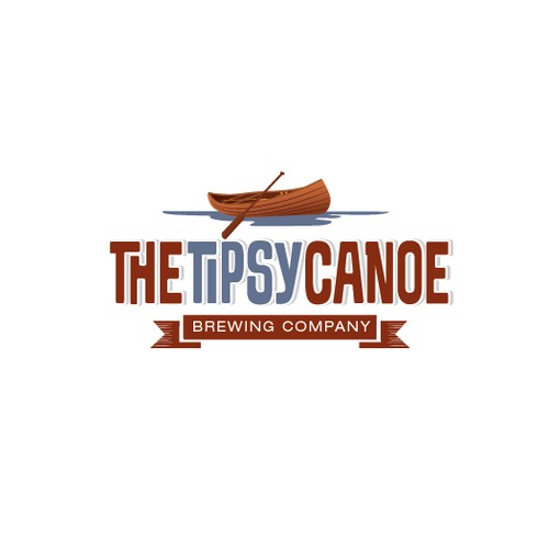 Brewery company concept called tipsy canoe