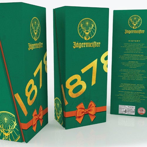 Jägermeister Gift Box Design
