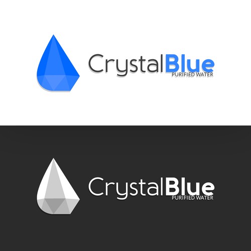 "Crystal Blue" Logo Concept