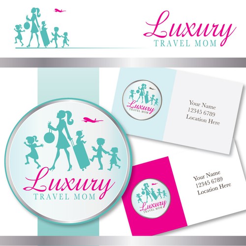 logo for Luxury Travel Mom