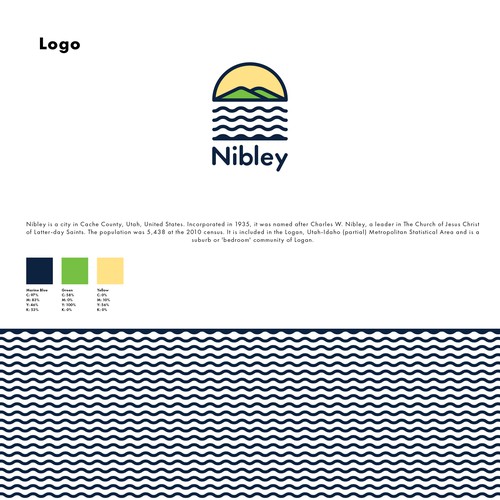Logo concept for Nibley City, Utah, USA