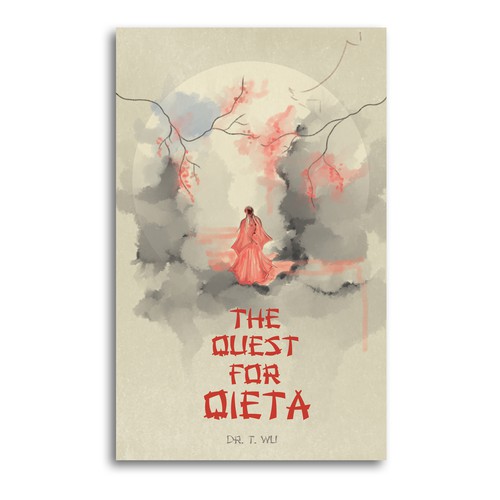  Illustrated cover for The Quest for Qieta by Dr. T. Wu