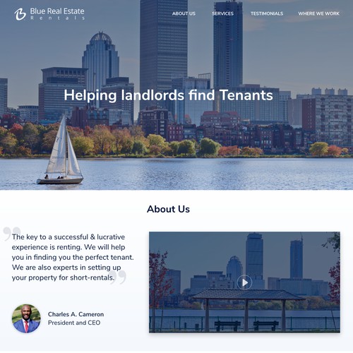 Real Estate Landing Page