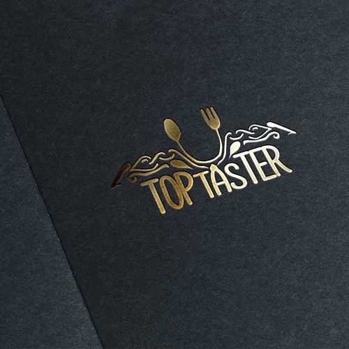 logo concept for toptaster restaurant