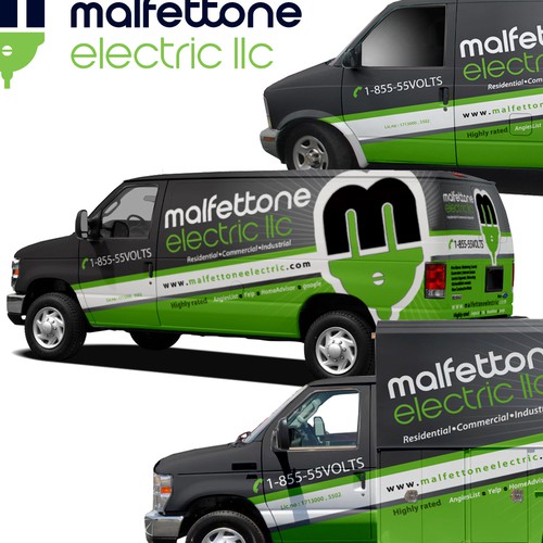 Electrical Contractor Vehicle Wrap
