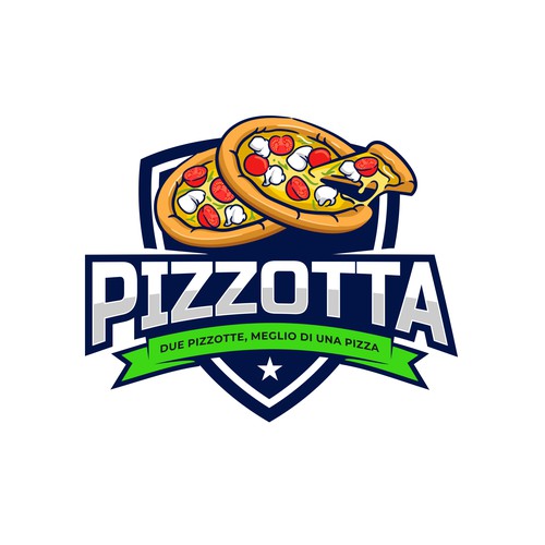 Design the logo of the largest italian pizza franchise (by 2050)