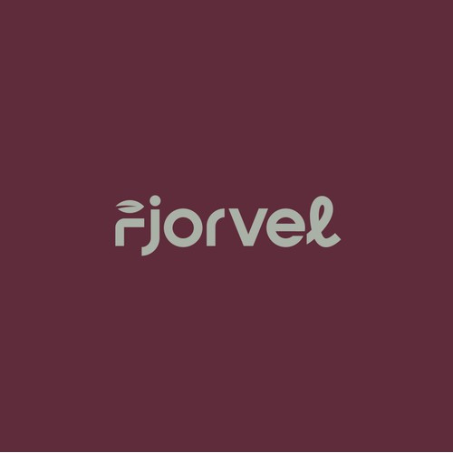 Letter F leaf logo