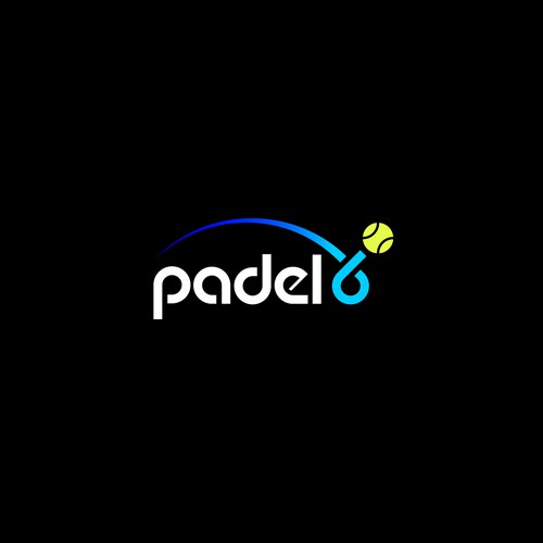 Simple logo for Padel field court