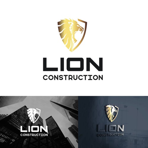 Logo Concept for Lion Construction