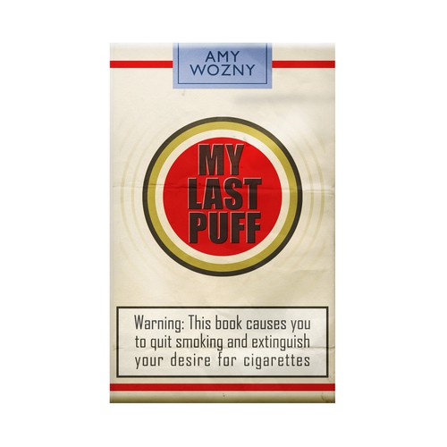 "My Last Puff" book cover design