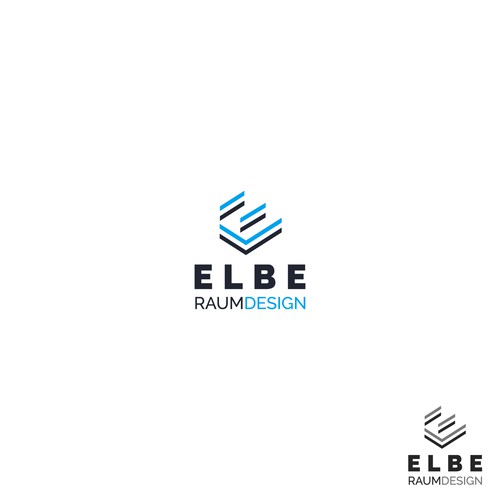 Logo for ELBE RAUMDESIGN