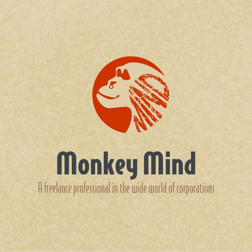 Create a fun and interesting logo for Monkey Mind LLC