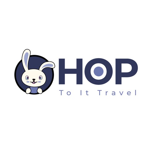 rabbit mascot logo concept