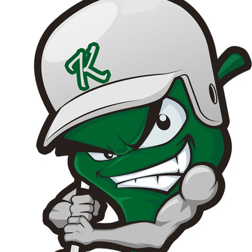logo for Kudzu Baseball - Team Character Design (no word in logo) 