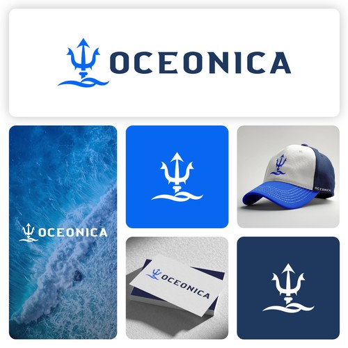 Oceonica — Logo Design For Coastal Wellness Project