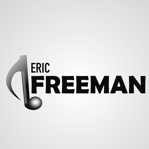Create the logo of Eric Freeman (indie rock artist from Brooklyn, NY)
