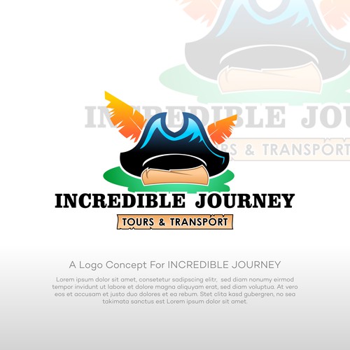Logo Concept for tour & travel agency 