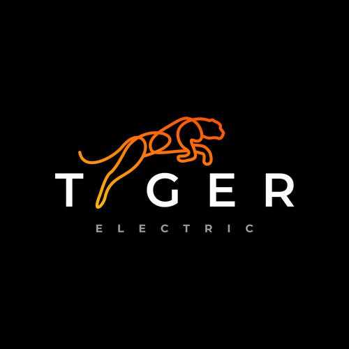 Tiger Electric Logo design