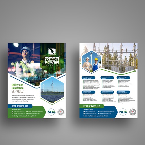 Resa Power Service Flyer