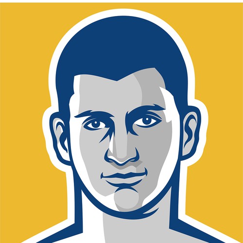 NBA player Nikola Jokic logo