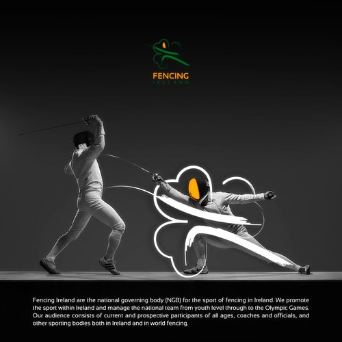 Fencing Ireland Logo Design