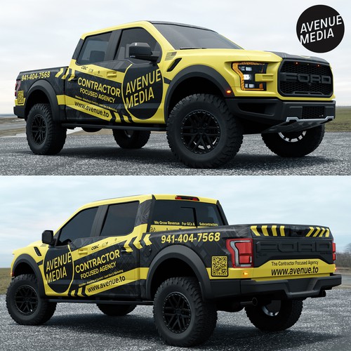 Ford Raptor Aggressive Construction-Focused