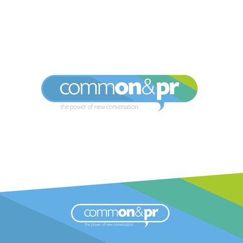 Create cutting edge logo, for a new generation comms agency  , COMMON&PR