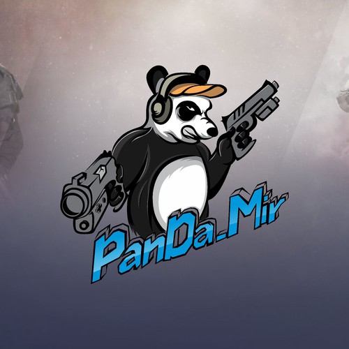 Panda mascot for gaming