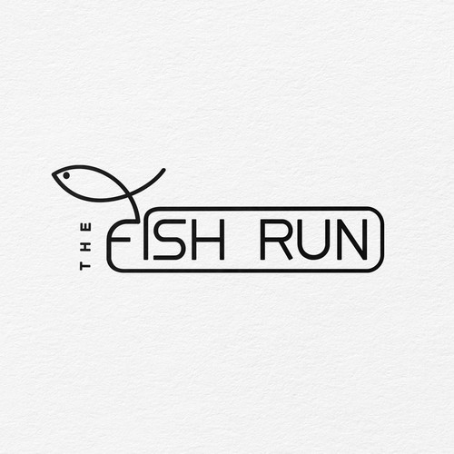 Logo for a fish restaurant