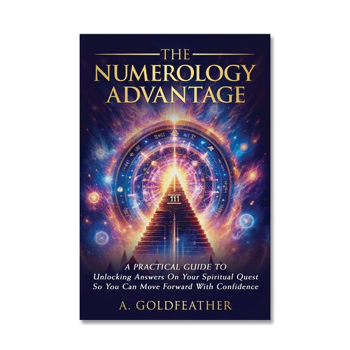 Book Cover Design for The Numerology Advantage