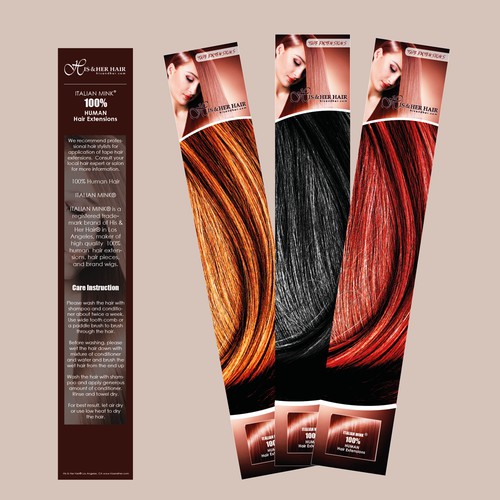 packaging hair extensions