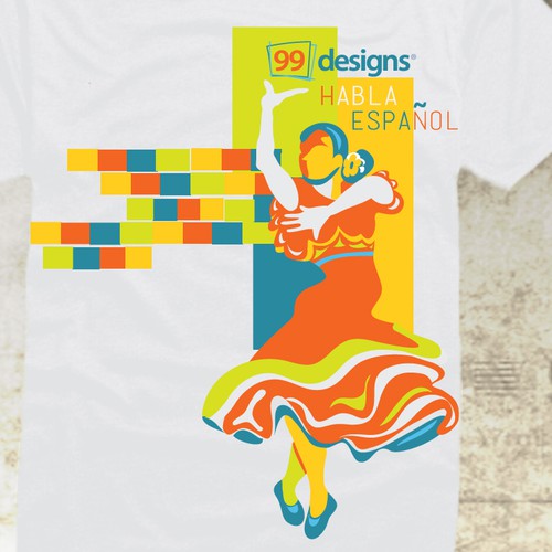 ¡99designs habla español! Diseña una camiseta para celebrar con nosotros (Concurso de la comunidad)