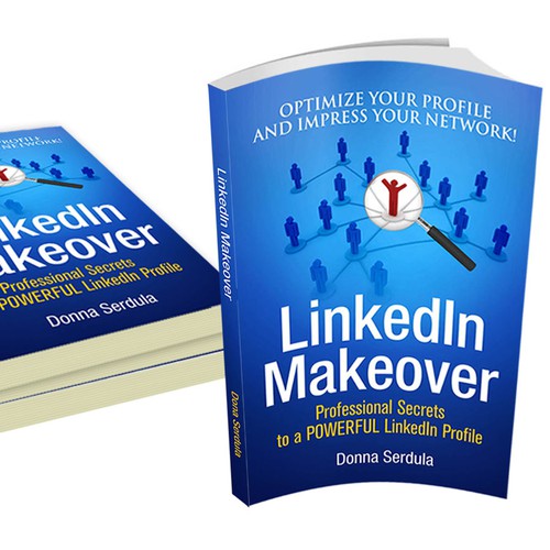 Create the 2nd Edition Book cover for LinkedIn Makeover by Donna Serdula