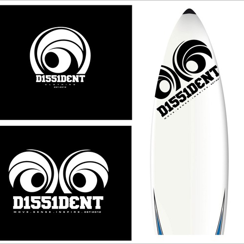 Create the next logo for DISSIDENT Clothing