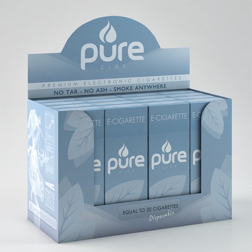 Help Pure Cigs with a new product packaging