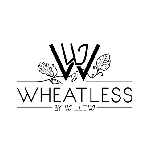 Gluten free product company logo - Wheatless by Willow