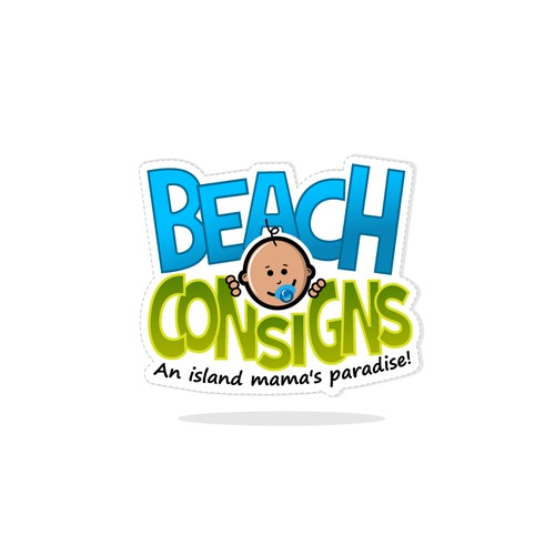 Build a catching logo for a Maui retail shop...