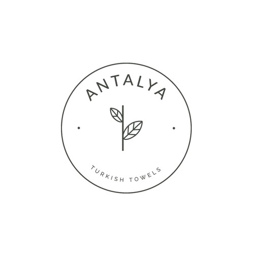 Minimal logo for Antalya turkish towels