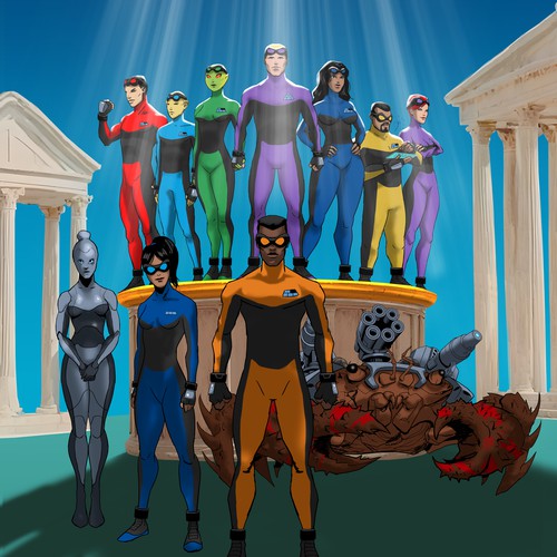 Book Cover and charaters design