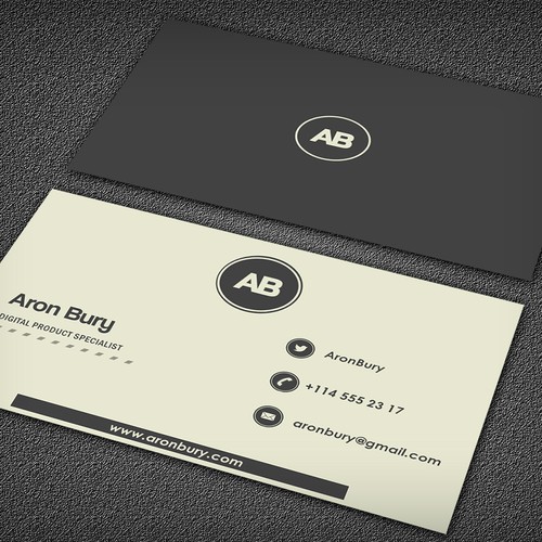 Design a business card with a personal touch