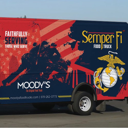 Kickass Food Truck for Marine Base