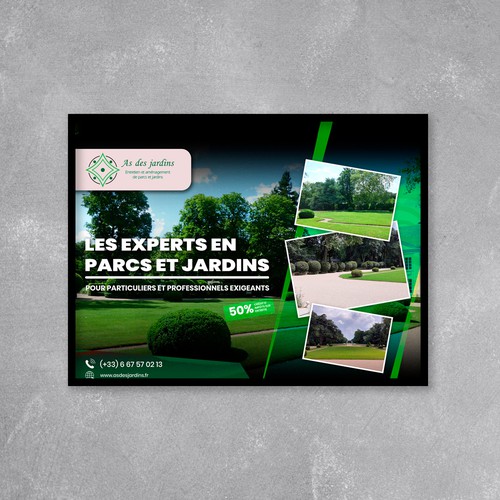 As Des Jardins || Poster Design