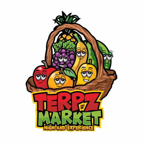 Terpz market logo design