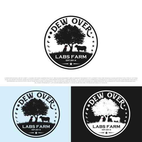 Dew Over Labs Farm