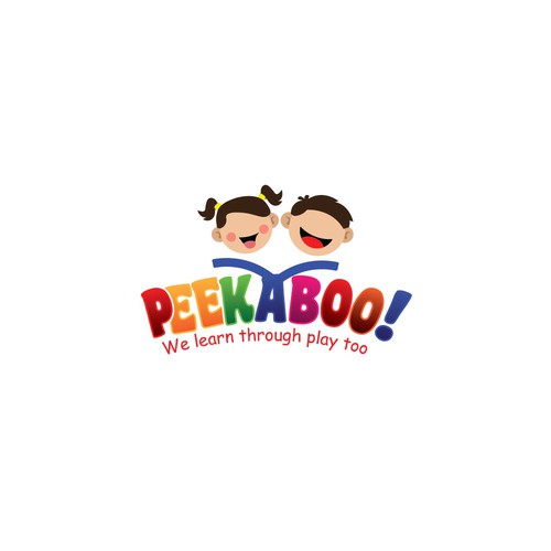 logo concept for peekaboo