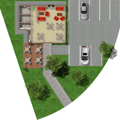 Senior Community Clubhouse Floor Plan Design