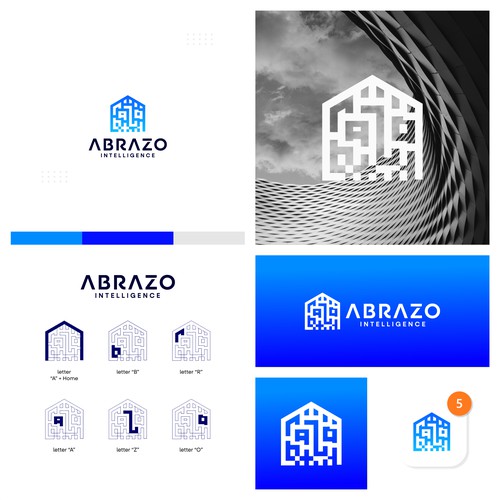 Modern Logo for Abrazo Intelligence