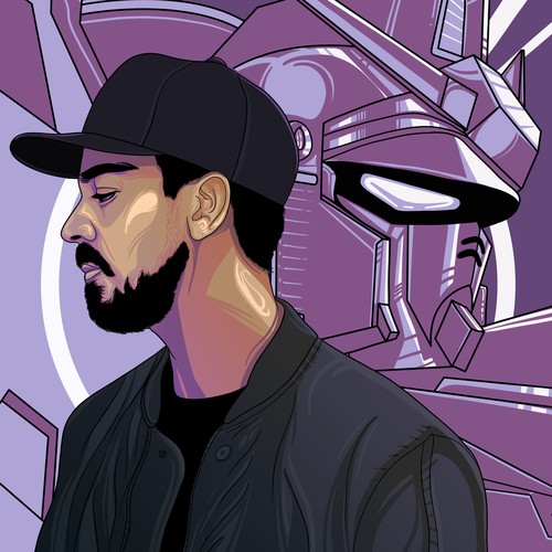 Fan art for linkin park member Mike Shinoda 