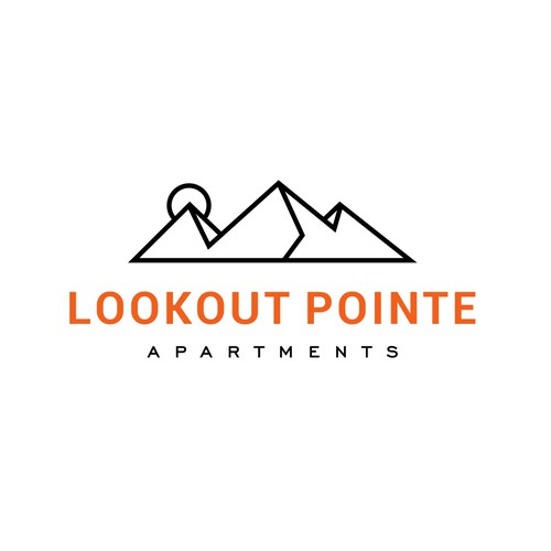 Logo Design for Lookout Pointe Apartments