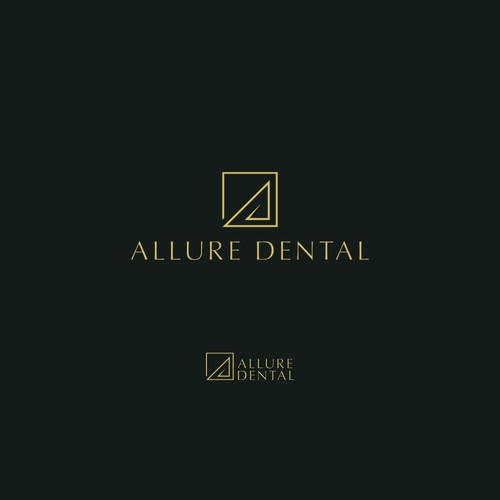 Allure Dental Logo Concept